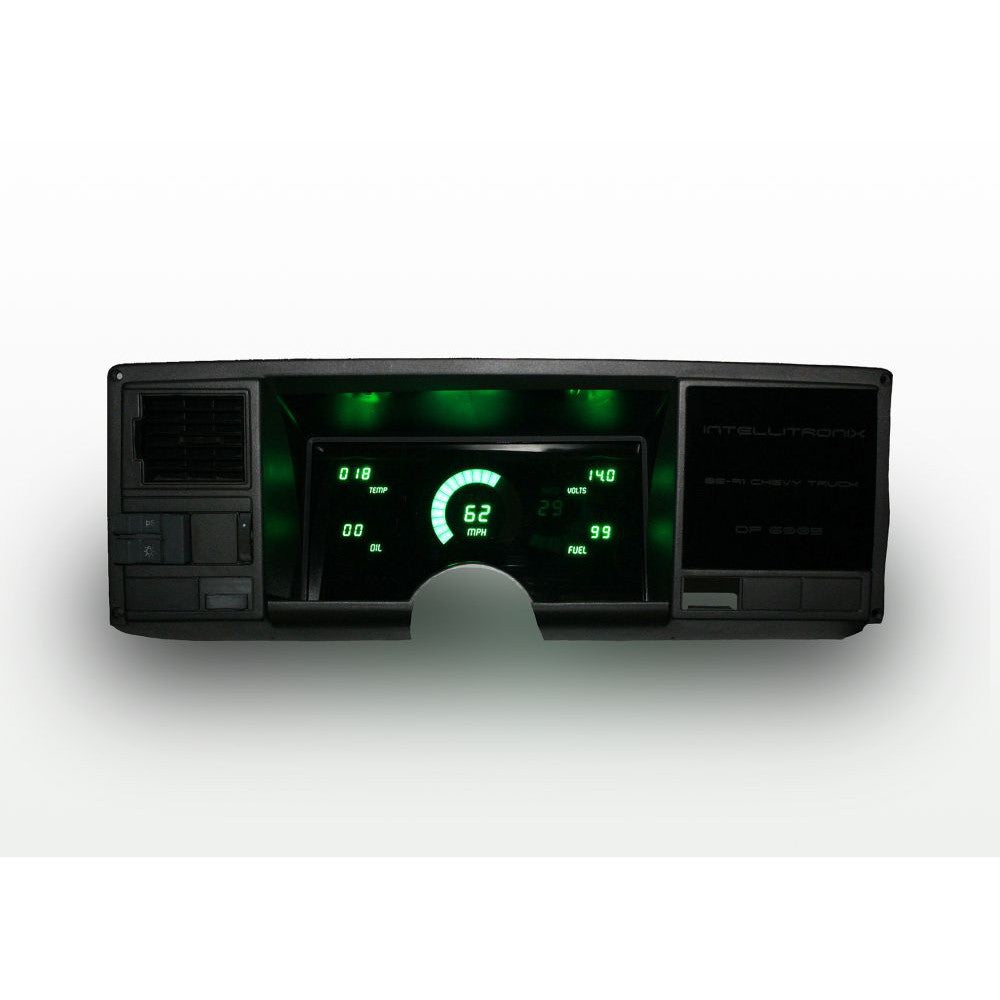 Intellitronix 1988-1991 Chevy Truck LED Digital DP6005 - Green