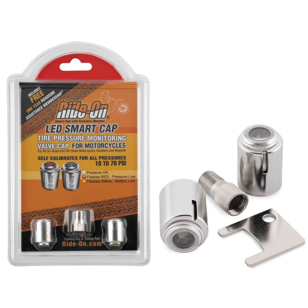 Ride On LED Smart Cap TPMS Set of 2 - SCLP-BP2