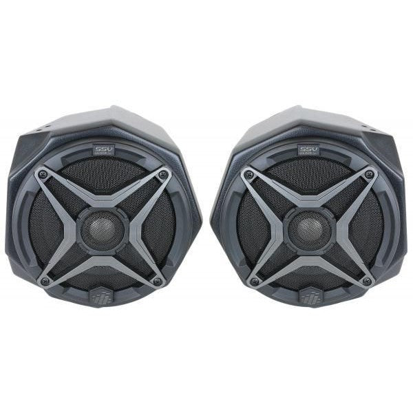SSV Works Front 6.5" Speaker Pods With Grey Grilles