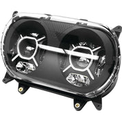 Letric Lighting Headlights For Road Glide Dual, 5.75", Black