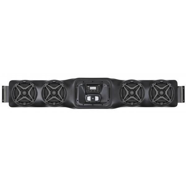 SSV Works 4 Speaker Overhead Sound Bar With 6.5" Speaker Pods For Polaris Ranger 06-16