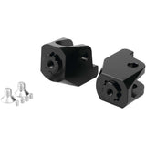 Puig Adjustable Footpeg Adaptors Rider Black - 20246N