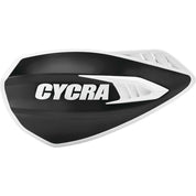 Cycra Cyclone Handguards Black/White - 1CYC-0056-315