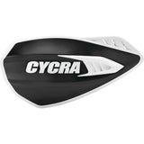 Cycra Cyclone Handguards Black/White - 1CYC-0056-315