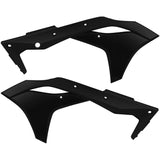 Acerbis Black Radiator Shrouds for Kawasaki - 2630610001