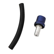 Modquad Billet Gas Cap Breather Valves 3" Hose Blue