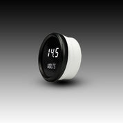 Intellitronix Voltmeter in Black Bezel - White