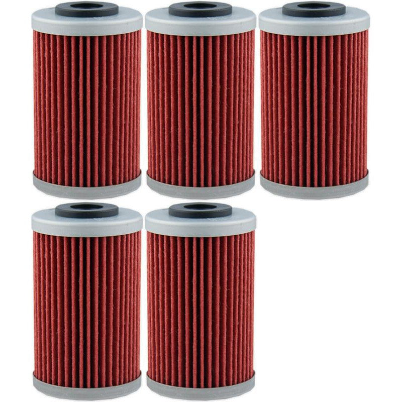 Set of 5 Hi Flo - Oil Filter Hf155
