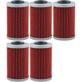 Set of 5 Hi Flo - Oil Filter Hf155
