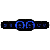 Intellitronix 6 Gauge Bar Sweep Digital Universal Panel DP10004 - Blue