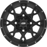 Rueda ITP Storm Series Hurricane, color negro mate, 12 x 7, 4/137, 5+2, 1228633536B