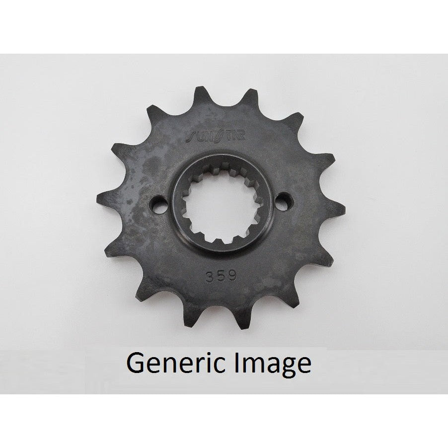 SUNSTAR Front & Rear Steel Sprocket Kit for Street KAWASAKI KLR 650 1990-2016
