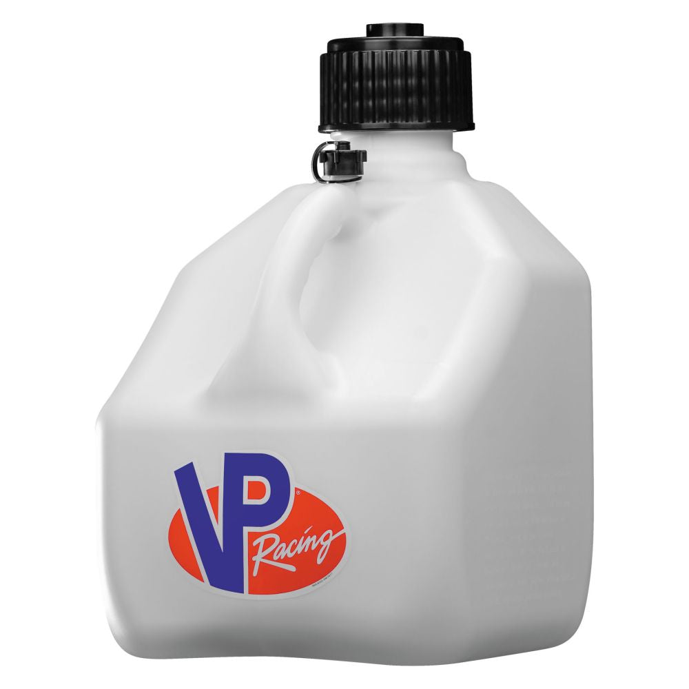 VP Racing White 3 Gallon Square Utility Jug 4172-CA