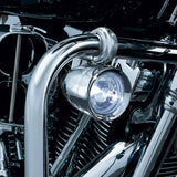 KURYAKYN CHROME 1-1/2 INCH ENGINE GUARD DRIVING LIGHTS FOR HARLEY DAVIDSON 5019