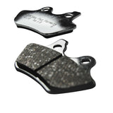 EBC V-Pad with Chromed Backing Plate Semi-Sintered Rear - FA400VLD