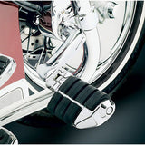 Kuryakyn Chrome Longhorn Offset Highway Iso Pegs 1-1/2" Guard Tube Harley Honda