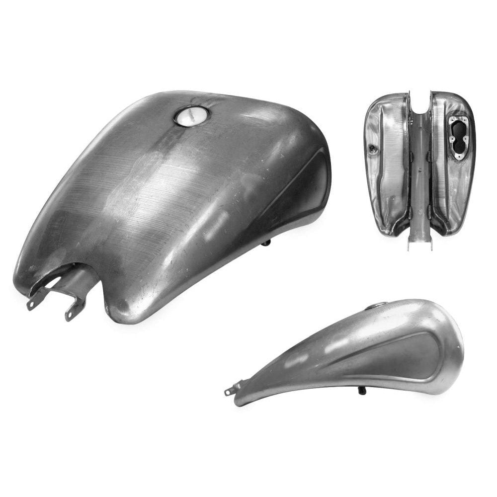 Bikers Choice Stretched Steel Gas Tank For - 012928 2" 4 gal.