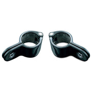 Kuryakyn Magnum Quick Clamps Gloss Black 1"