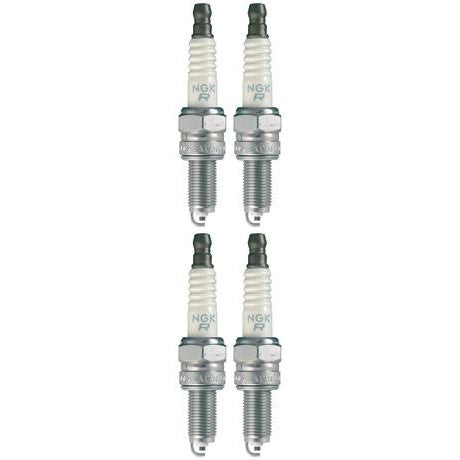 Set 4 NGK Standard Spark Plugs for Kawasaki KX250F 2014-2011 Engine 250cc