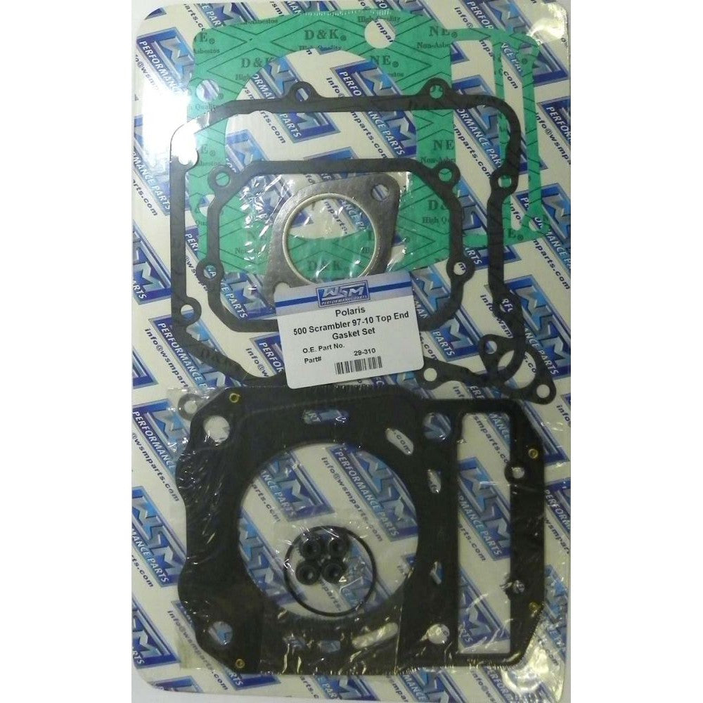 WSM Top End Gasket Kit For Polaris 500 96-14 29-310