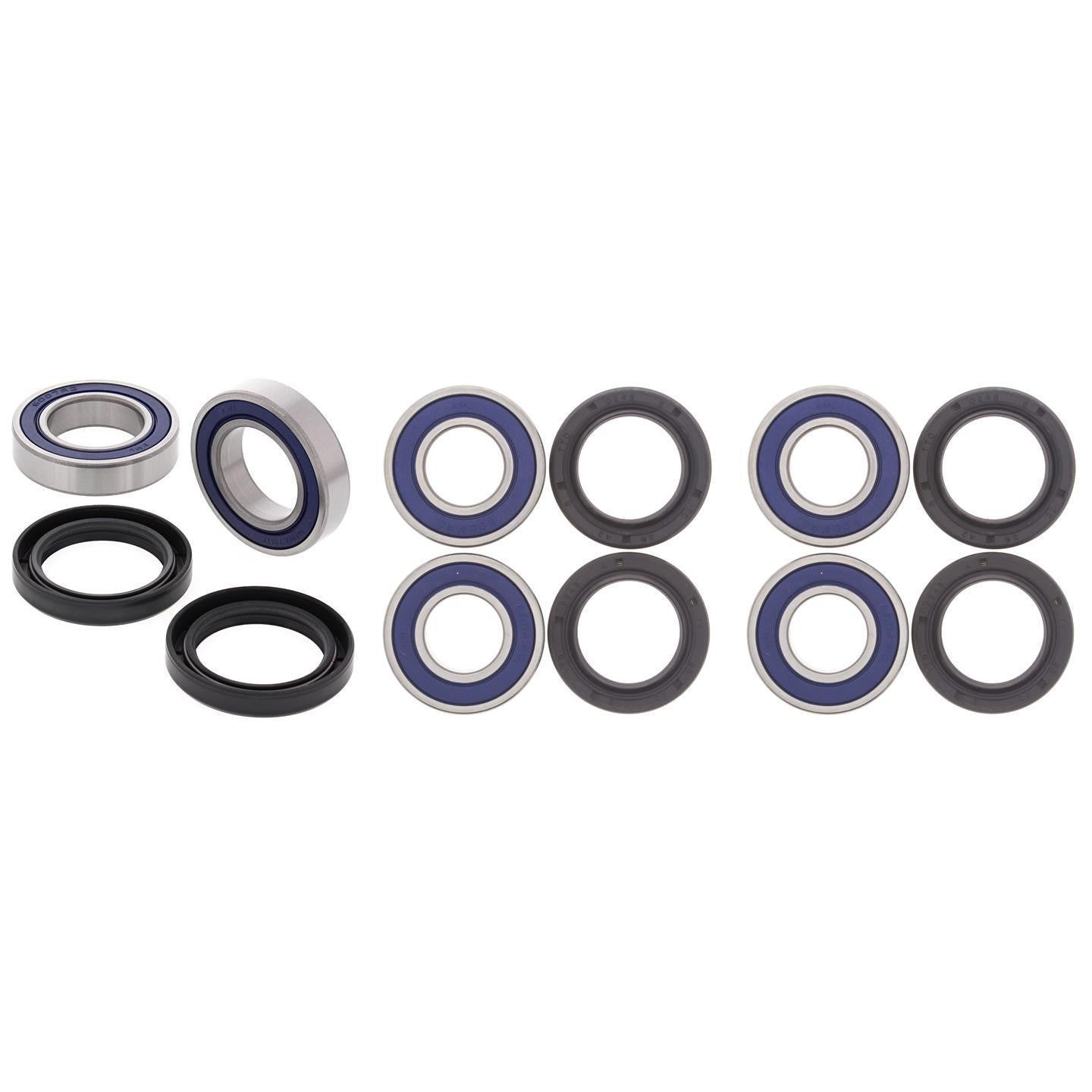 Complete Bearing Kit for Front and Rear Wheels fit Honda TRX200D 90-97