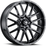 Rueda ITP Storm Series Hurricane, color negro mate, 18 x 6,5, 4/137, 4+2,5, 1822515705B