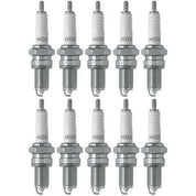 Set of 10 NGK Standard Spark Plugs for Yamaha FZ750 1988-1985 Engine 750cc
