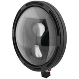 Faro delantero LED adaptable Highsider R-1 de 7", montaje inferior, negro - 223-257