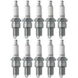 Set of 10 NGK Standard Spark Plugs for Yamaha TT500 1981-1976 Engine 500cc