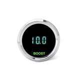 Dakota Digital 2-1/16" Round Vacuum Boost Gauge & Sensor Teal Display ODYR-09-5
