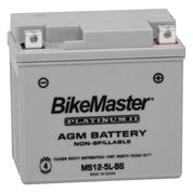 BikeMaster AGM 12V Platinum Battery For Cannondale S440 2002-2003 Grey