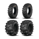 Juego de dos neumáticos Kenda K592 Bear Claw EVO (6 capas) [25x8-12] y dos neumáticos (6 capas) [25x10-12]