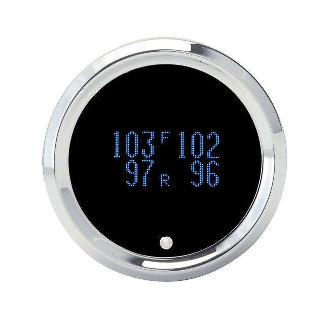 Dakota Digital Quad Air Pressure Tank Gauge Kit w/ 5 Sensors 0-300psi SLX-19-7-5