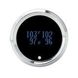 Dakota Digital Quad Air Pressure Tank Gauge Kit w/ 5 Sensors 0-300psi SLX-19-7-5