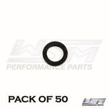 Junta de tapón de drenaje WSM para Mercury / Mariner / Yamaha 2-350 / 500-700 - Paquete de 50