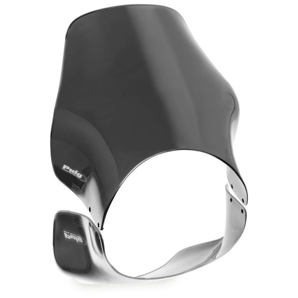 Puig Universal Modelo Naked Windshield Dark Smoke 8" - 0869F
