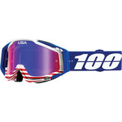 100% Gen1 Racecraft Goggles Anthem with Blue Mirror Lens - 50110-337-02