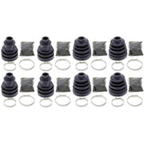 Kit completo de reparación de fuelle de junta homocinética interior y exterior delantero y trasero para Polaris RZR XP 4 1000 16