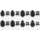 Compl Front & Rear Inner & Outer CV Boot Rep Kit Outlander MAX 400 XT 4X4 06-08