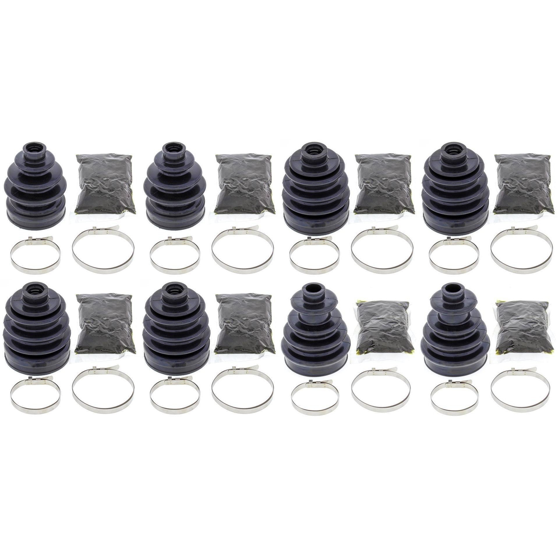 Compl Front & Rear Inner & Outer CV Boot Repair Kit Outlander 400 XT 4X4 06-12
