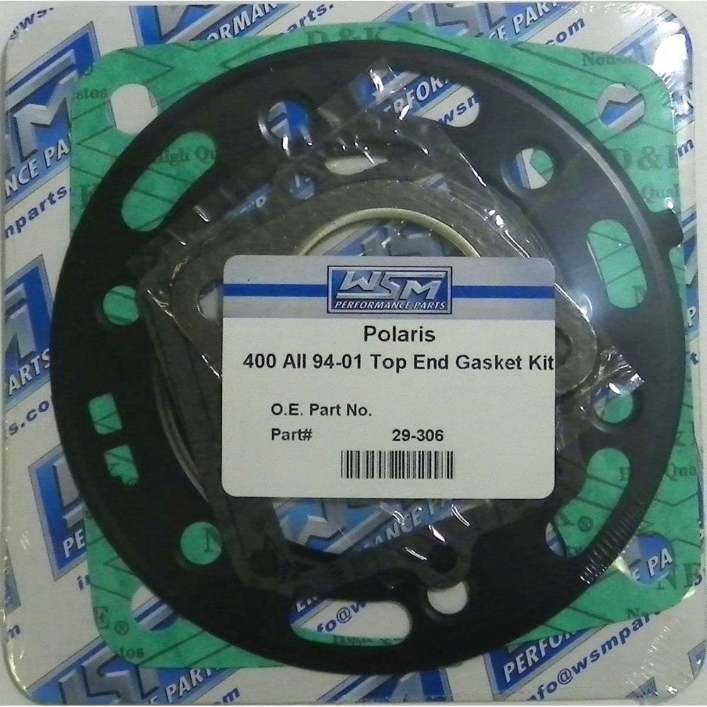 WSM Top End Gasket Kit For Polaris 400 94-03 29-306