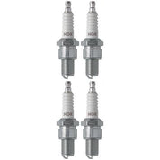 Set 4 NGK Standard Spark Plugs for Kawasaki KX125-E 1987-1986 Engine 125cc
