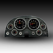 Intellitronix 1963-1967 Corvette Analog AP2000 - Black