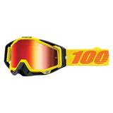100% Gen1 Racecraft Goggles Attack with Red Mirror Lens - 50110-026-02