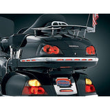 Moldura de maletero Kuryakyn cromada con iluminación LED y lente roja para Honda Goldwing 1800 (2010)