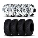 Rines ITP SS212 de 15" en negro mate y neumáticos Coyote [33x10R-15]