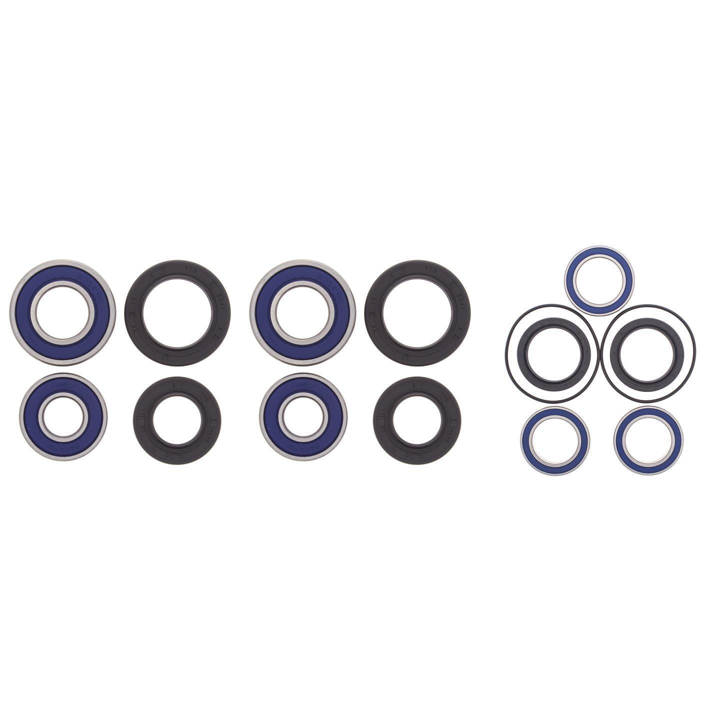 Bearing Kit for Front and Rear Wheels fit Kawasaki KFX450R 08-14