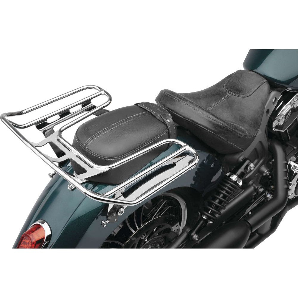 Cobra BA Wrap Around Rack with Pillion Pad Chrome - 502-2612