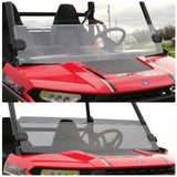 Falcon Ridge Clear Half Front Windshield For Polaris Ranger 2018-2023