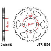 Front & Rear Sprocket Kit for SUZUKI LT230 E- H,J,K,L,M,N,P 86-93 JT Sprockets